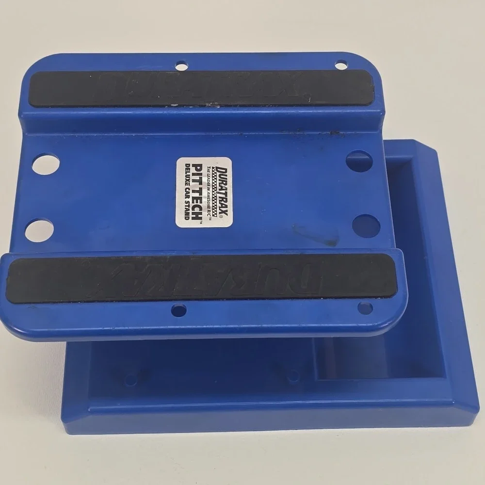 Duratrax Pit Tech XL Deluxe Car Truck Stand Blue RC 1/10 1/8